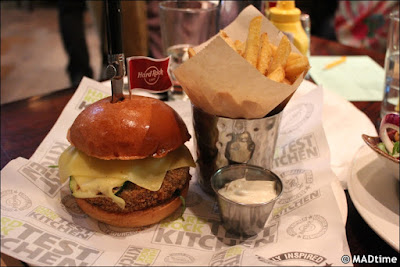 Burger vegetariana de Hard Rock