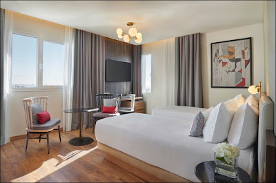 Twin Bed Hyatt Centric Gran Vía