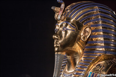 Fotografía de José de Toledo Valdés 'Tutankhamón: la tumba y sus tesoros' en IFEMA