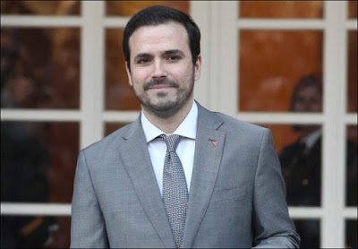 Alberto Garzón en Madrid